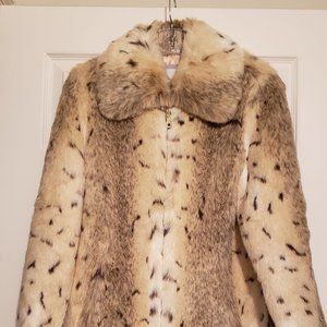 Faux Fur Cheetah Coat